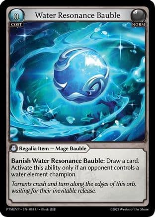 Water Resonance Bauble — Phantom Monarchs Event Pack