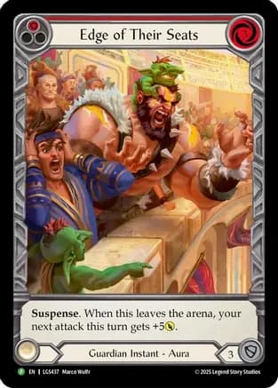 Edge of Their Seats - LGS437 — Flesh and Blood: Promo Cards
