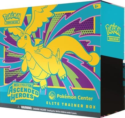 Ascended Heroes Pokemon Center Elite Trainer Box (Exclusive) — ME: Ascended Heroes