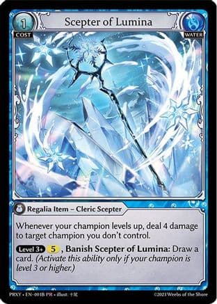 Scepter of Lumina (001B) — Proxia's Vault