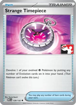 Strange Timepiece - 128/132 — Prize Pack Series Cards