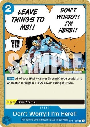 Don't Worry!! I'm Here!! — The Azure Sea's Seven Release Event Cards
