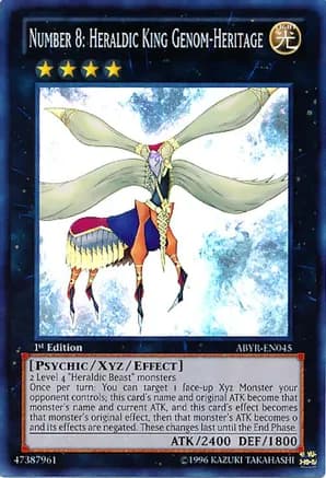 Number 8: Heraldic King Genom-Heritage — Abyss Rising