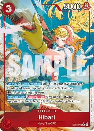 Hibari (Alternate Art) — Extra Booster: One Piece Heroines Edition