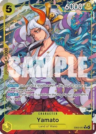 Yamato (Alternate Art) — Extra Booster: One Piece Heroines Edition