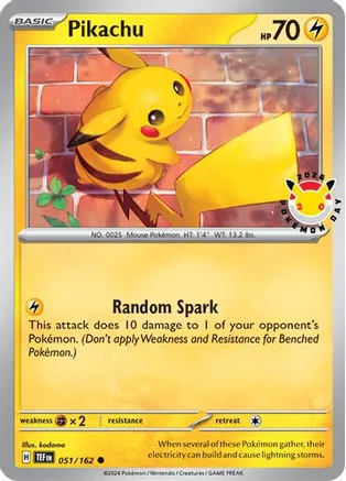 Pikachu (Pokemon Day 2026) — Miscellaneous Cards & Products