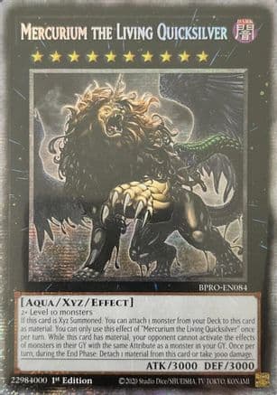 Mercurium the Living Quicksilver (Starlight Rare) — Burst Protocol