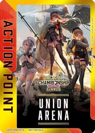 Action Point Card (AP12) (25-26 Finals) — Union Arena Promotion Cards