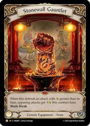 Stonewall Gauntlet — Compendium of Rathe - Antiquity Pack