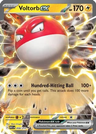 Voltorb ex — ME: Ascended Heroes