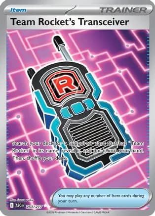 Team Rocket's Transceiver - 263/217 — ME: Ascended Heroes