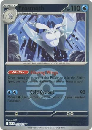 Frosmoth (Friend Ball) — ME: Ascended Heroes