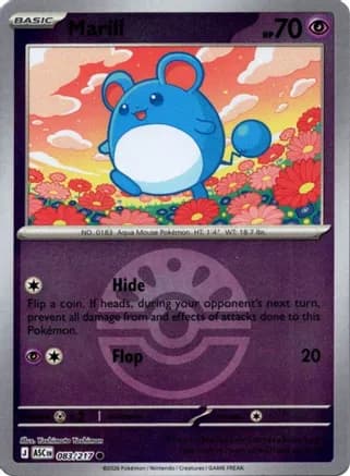 Marill - 083/217 (Friend Ball) — ME: Ascended Heroes
