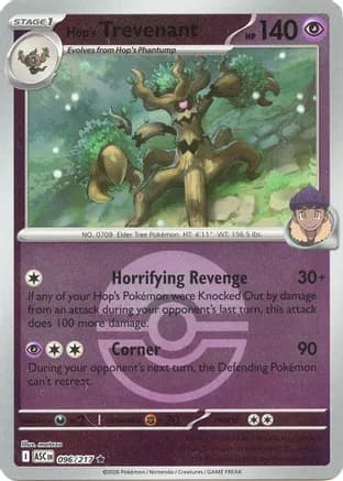 Hop's Trevenant - 096/217 (Poke Ball) — ME: Ascended Heroes