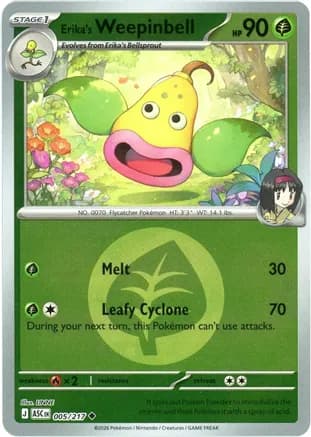 Erika's Weepinbell (Energy Symbol Pattern) — ME: Ascended Heroes