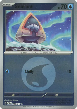 Snorunt - 046/217 (Energy Symbol Pattern) — ME: Ascended Heroes