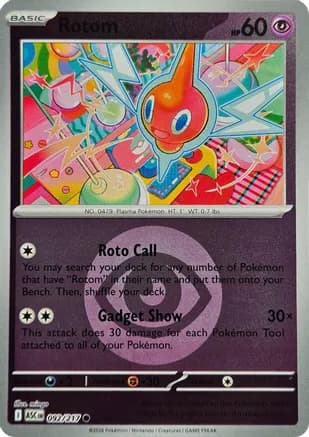 Rotom (Energy Symbol Pattern) — ME: Ascended Heroes