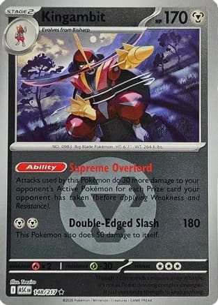 Kingambit (Energy Symbol Pattern) — ME: Ascended Heroes