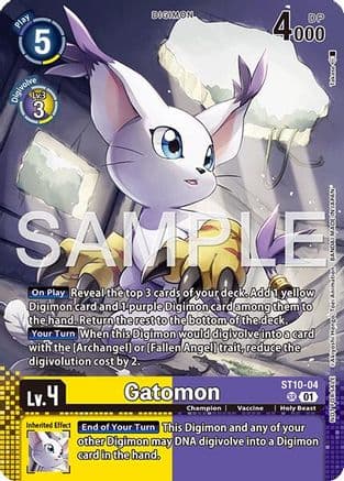 Gatomon (Event Pack 9) — Starter Deck 10: Parallel World Tactician