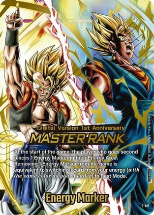 Energy Marker (E-69) (Master Rank Version) — Fusion World Energy Markers