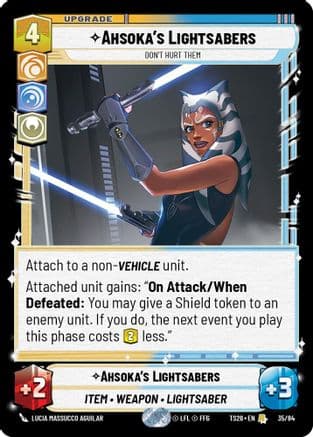 Ahsoka's Lightsabers — Twin Suns