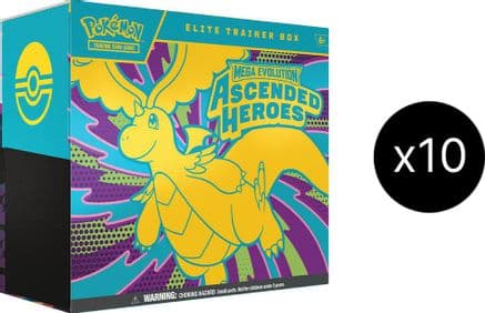 Ascended Heroes Elite Trainer Box Case — ME: Ascended Heroes