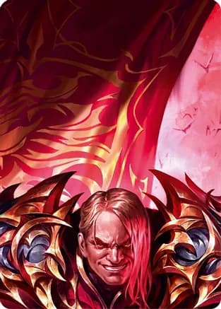 Lyath Goldmane, Vile Savant // Pleiades, Superstar Double Sided Art Card (Top Left) — GEM Pack 3