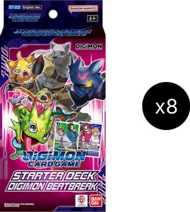 Beatbreak Starter Deck Display — Starter Deck 23: Beatbreak