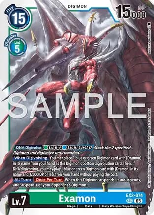 Examon (Reprint) — Advanced Booster Digimon Generation