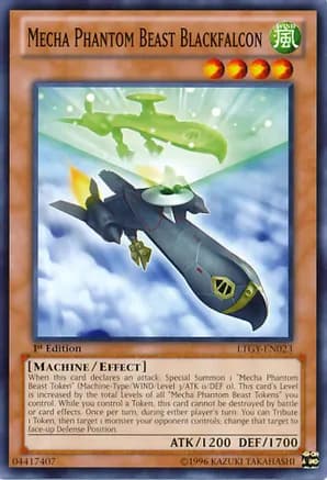 Mecha Phantom Beast Blackfalcon — Lord of the Tachyon Galaxy