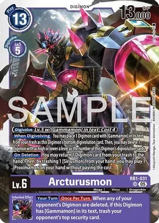 Arcturusmon (Reprint) — Advanced Booster Digimon Generation