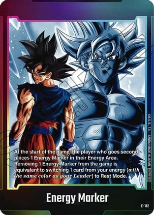 Energy Marker (E-112) — Fusion World Energy Markers