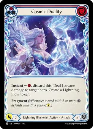 Cosmic Duality (Red) — Omens of the Third Age