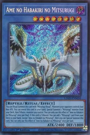 Ame no Habakiri no Mitsurugi (Secret Rare) — Legendary Modern Decks 2026