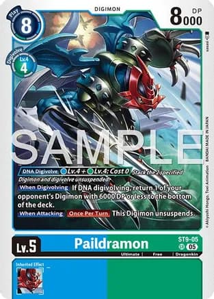 Paildramon - ST9-05 (Reprint) — Advanced Booster Digimon Generation