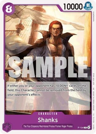 Shanks (Tournament Pack 2026 Vol. 2) — One Piece Promotion Cards