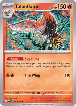 Talonflame - 014/088 — ME03: Perfect Order