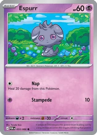 Espurr - 033/088 — ME03: Perfect Order