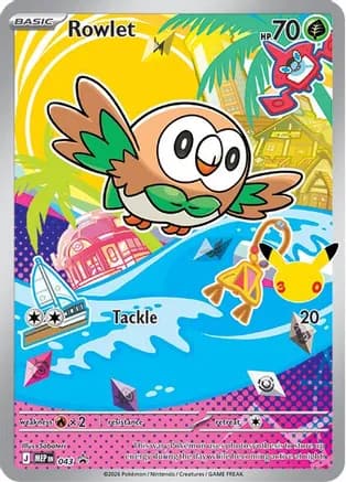 Rowlet - 043 — ME: Mega Evolution Promo