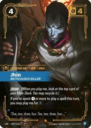 Jhin - Meticulous Killer — Unleashed