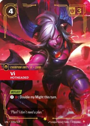 Vi - Hotheaded (Alternate Art) — Unleashed
