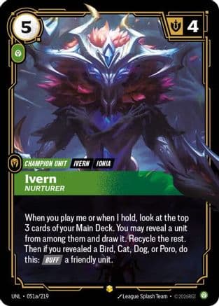 Ivern - Nurturer (Alternate Art) — Unleashed