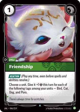 Friendship — Unleashed