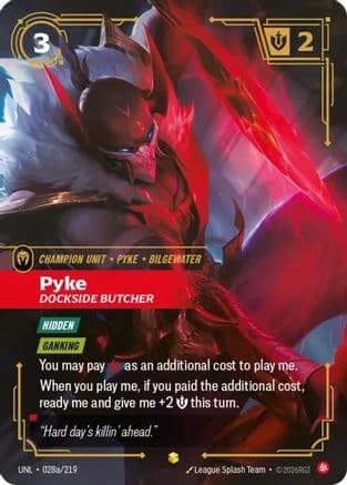 Pyke - Dockside Butcher (Alternate Art) — Unleashed