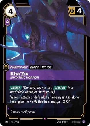 Kha'Zix - Mutating Horror — Unleashed