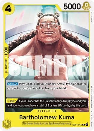 Bartholomew Kuma (EB04-055) — Adventure on Kami's Island