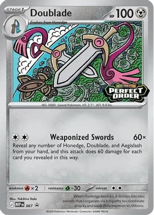 Doublade - 067 — ME: Mega Evolution Promo