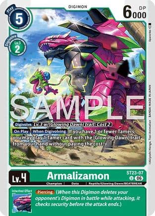 Armalizamon — Starter Deck 23: Beatbreak
