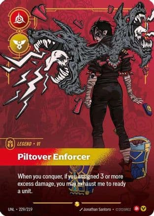 Vi - Piltover Enforcer (Overnumbered) — Unleashed