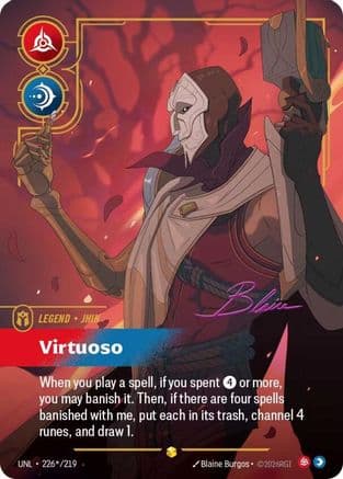 Jhin - Virtuoso (Signature) — Unleashed